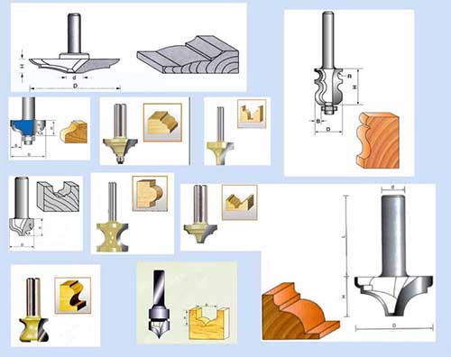 木門雕刻機常用的刀具有哪些？