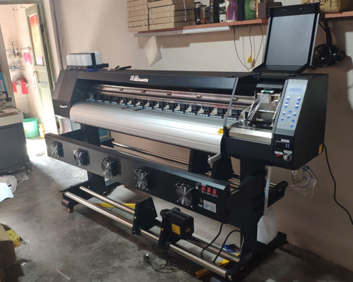 發(fā)【物流直達(dá)】一臺(tái)煥圖pc1080單頭戶外寫真機(jī)發(fā)往漢壽程敏圖文