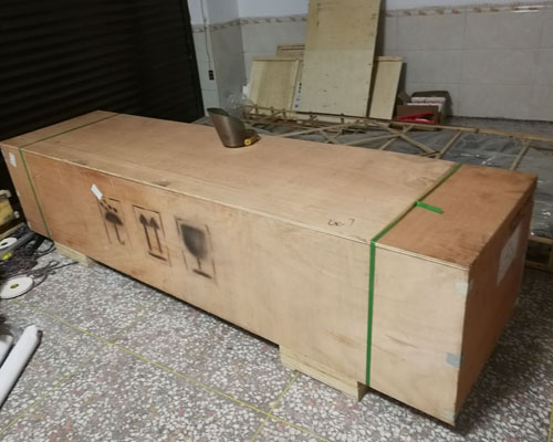 發(fā)【物流直達(dá)】一臺(tái)煥圖雙頭戶外寫真機(jī)發(fā)到株洲茶陵至善堂