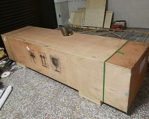 【物流直達】一臺煥圖單頭戶外寫真機發(fā)往懷化天字廣告