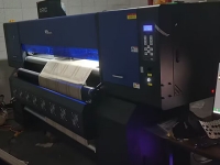 煥圖品牌推出宣紙專用高速印花機 四川黃總不懼距離來采購